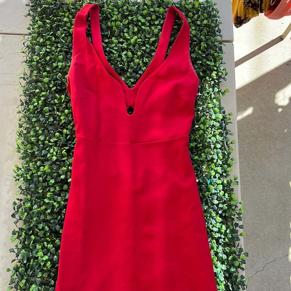 Red Backless Dress